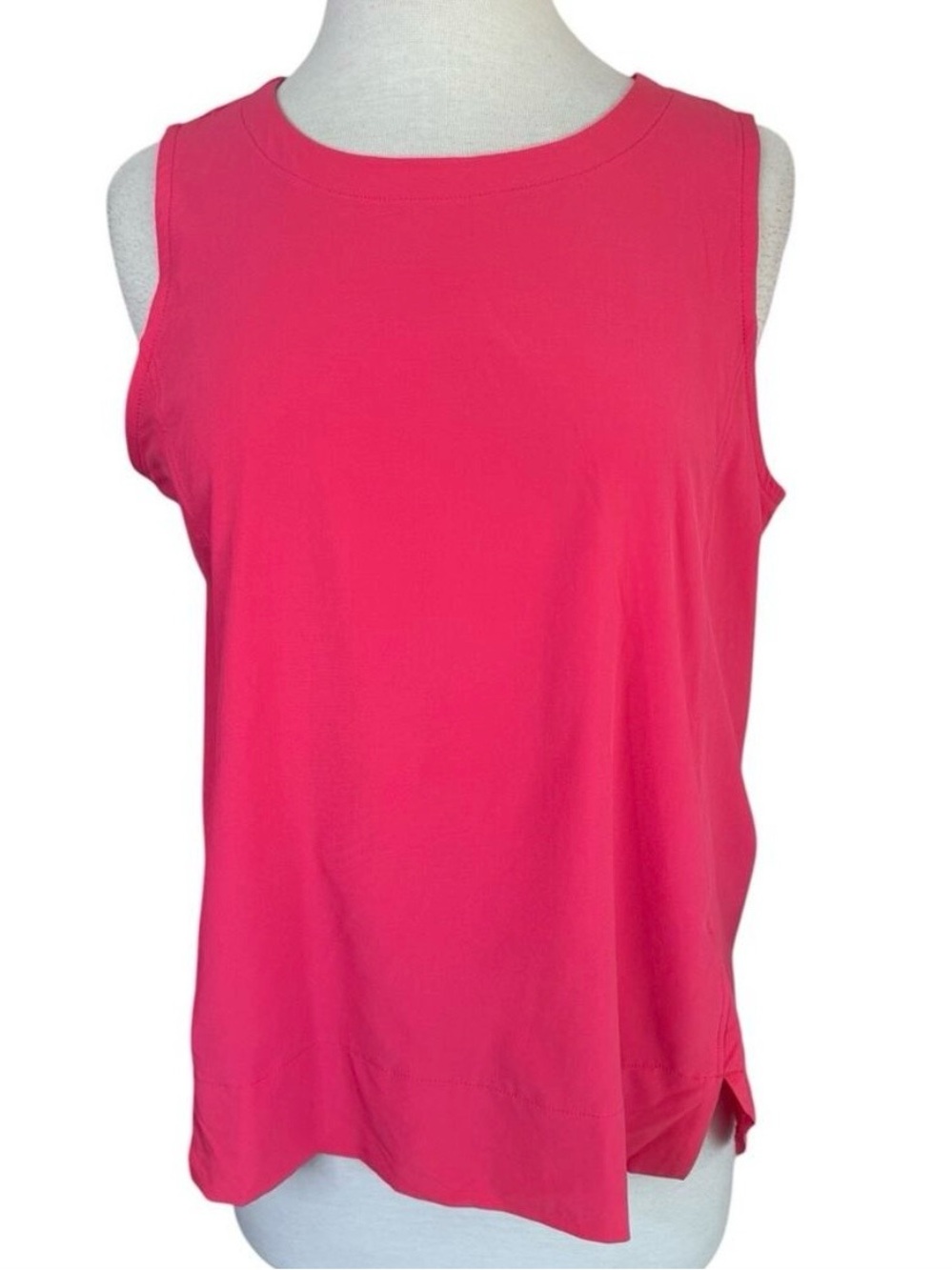 Talbots Bright Pink Sleeveless Tank Top